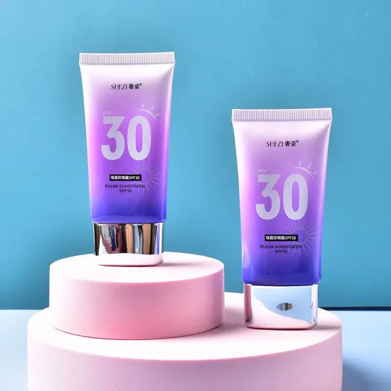 Shezi Facial Body Sunscreen Whitening Primer SPF30 And Gecomo Waterproof Concealer Highlight Sunscreen Kit