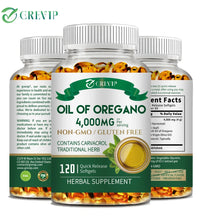 Oil of Oregano 4000mg - Relieves Bloating and Flatulence, Boosts Immunity - BlissFully