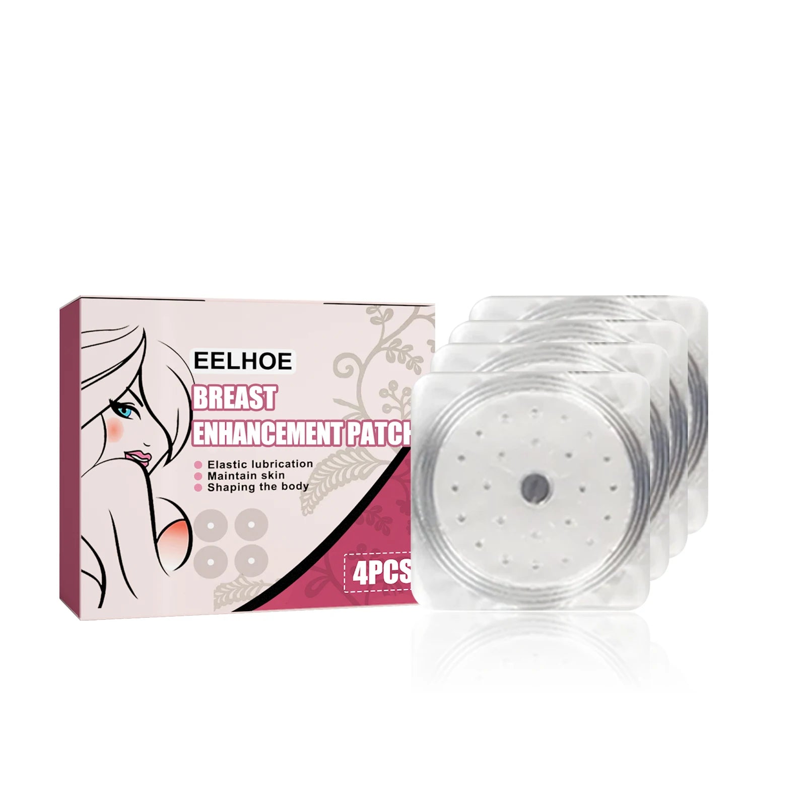 Breast Enhancement Patch: A Breast Care Patch for Preventing Sagging, Lifting, Enhancing Fullness and Increasing Breast Volume.