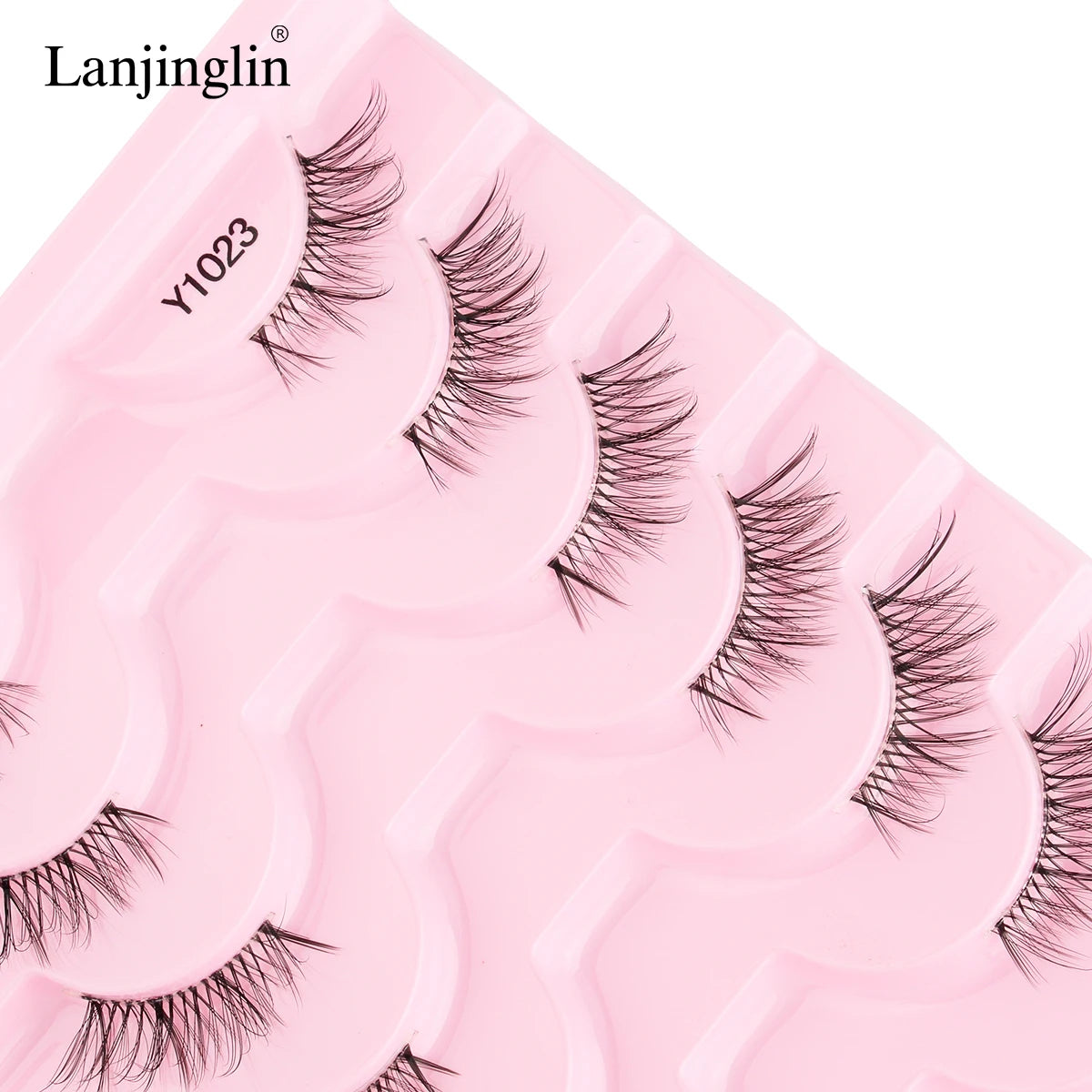 Fake Lashes 3/10 Pairs Half Lashes Cat Eye Natural Long Wispy 3D Mink Eyelash Reusable Makeup Tool Faux Cils maquillaje Cílios