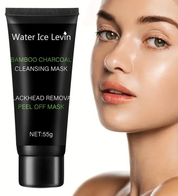 Bamboo charcoal cleansing mask Blackhead Removal Deep Mask Deep Cleansing Cleansing Exfoliating Mask Treatment Black Mask