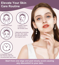 Reusable Silicone Anti-Wrinkle Pad Patch Face Neck Wrinkle Removal Patch Pad Facial Skin Lift Anti Aging Facial Beauty Tools - BlissFully