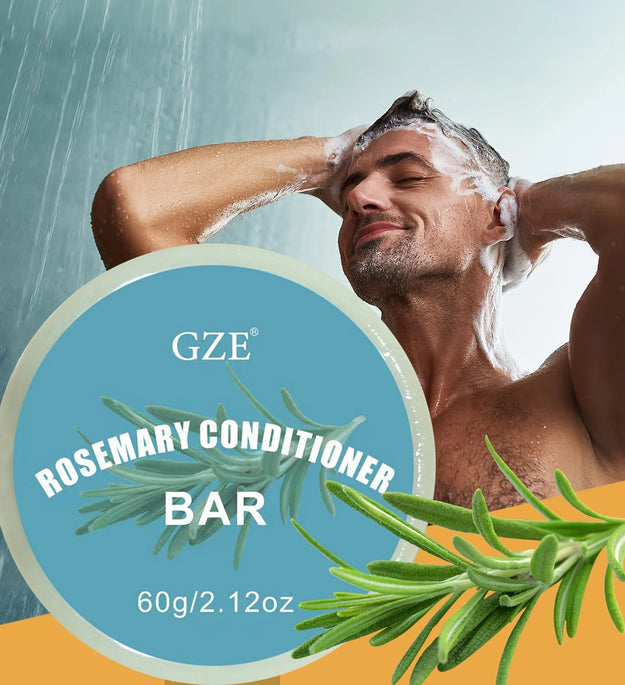 GZE ROSEMARY CONDITIONER BAR Volumizing, Conditioning Builds Full Healthy-Looking Volume in Thin, Limp, Lifeless Hair
