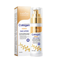 SADOER Collagen Facial Serum Face Lotion Moisturizing Face Emulsion Oil Control Water Replenishment Refreshing Facial Essence - BlissFully