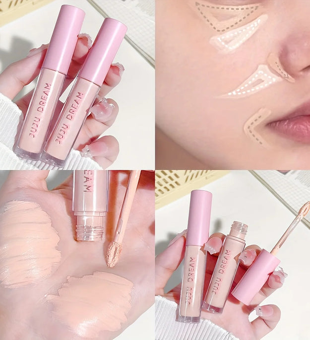 Flawless Concealer: Waterproof, Brightening, Suitable for All Skin Types - Perfect for Christmas and Valentine's Day Gifts