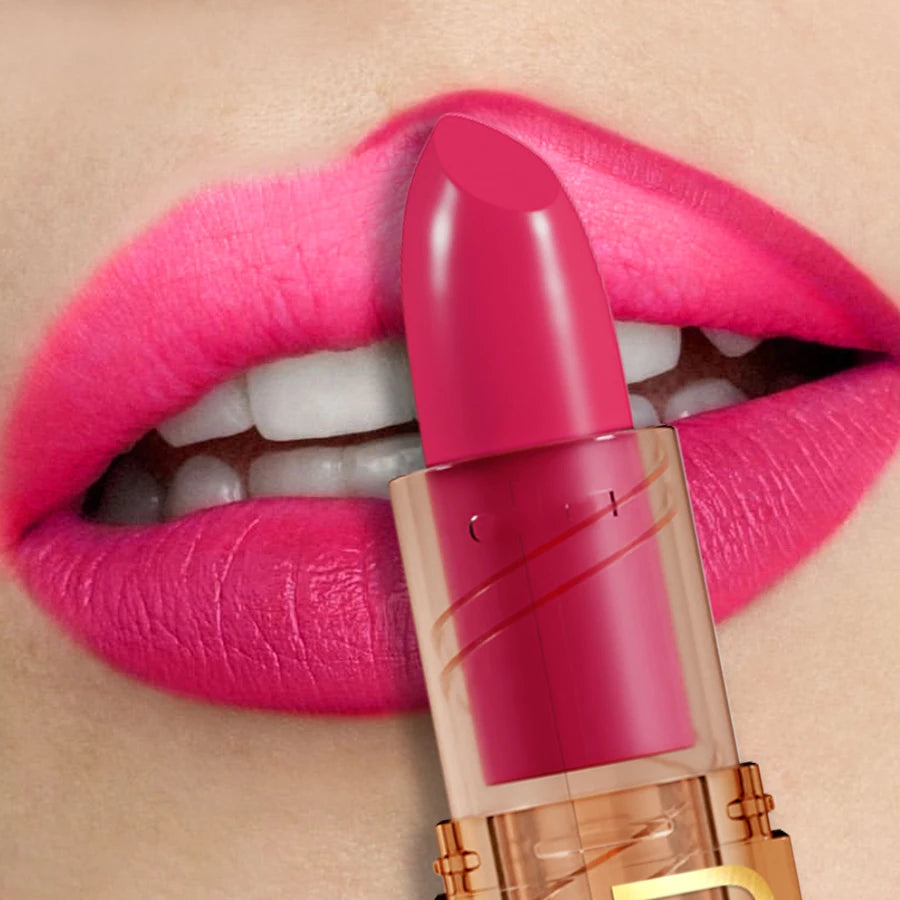 1PC Nude Lipstick Waterproof Lipliner Pen Sexy Matte Contour Lip Tint Lasting Non-stick Cup Lip Gloss Korean Makeup Cosmetic
