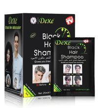 10 Pcs Dexe Fast Black Hair Shampoo 5 Mins Fast Become Black Hair Dye Herb Natural Hair Care Restore Colorant Shampoo Hair Care - BlissFully