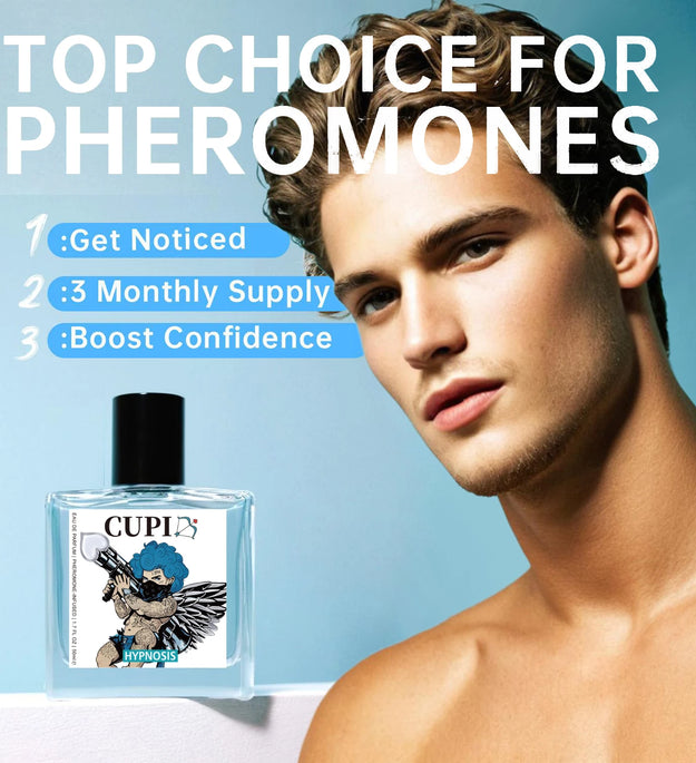 50ml Cupid Cologne Perfume Pheromone Cologne for Men Long Lasting Enhances Intimacy High Quality Hombre Perfume Attract Women