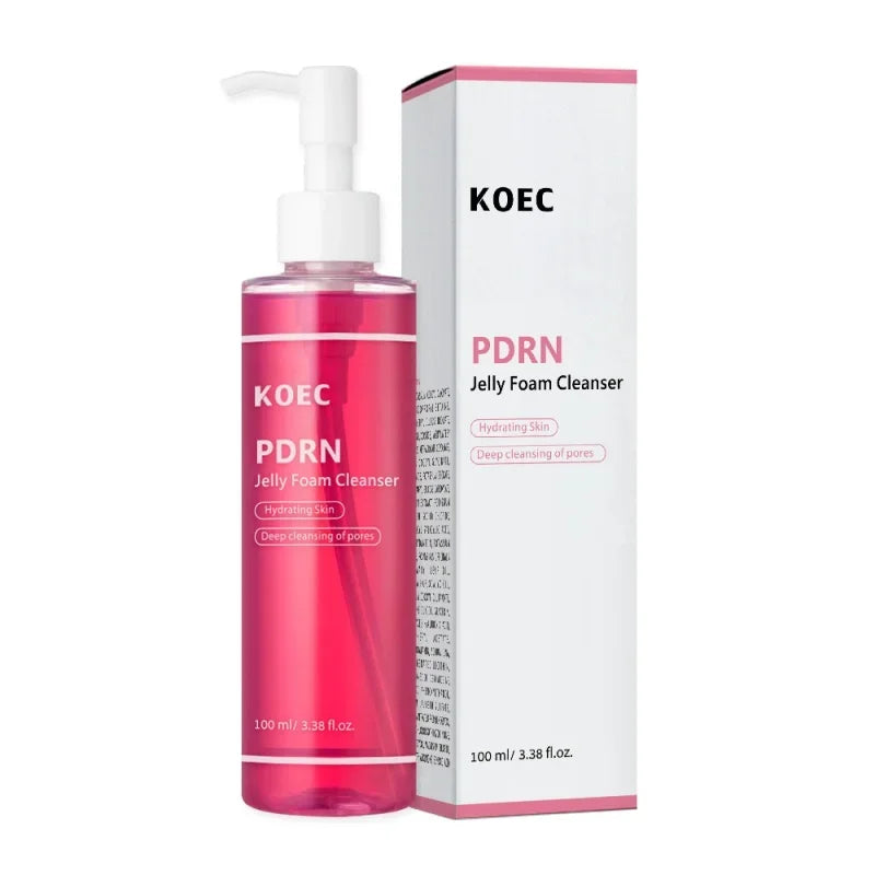Korean PDRN Jelly Cleansing Oil Facial Makeup Remover Moisturizing Face Cleansing Oil Shrink Pores Removal Deep Cleansing Oil