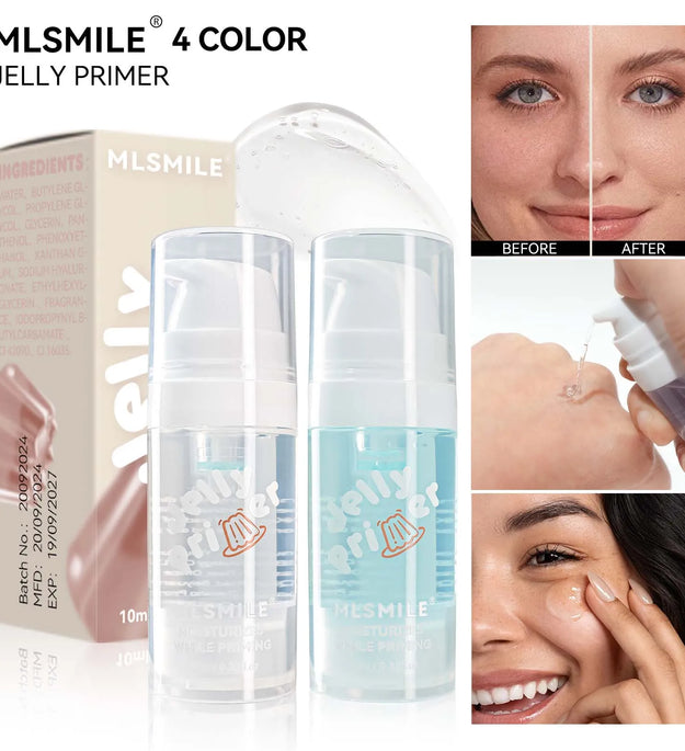 Transparent Jelly Primer Makeup Base Invisible Pore Oil-control Matte Finish Long Lasting Makeup Holding Pre Makeup Primer Gel
