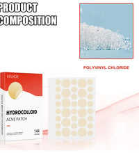 Hydrocolloid Acne Patches 2 Sizes Invisible Makeup-Friendly Pore Care Acne Pimple Patch Breathable for Comedones Treatment - BlissFully