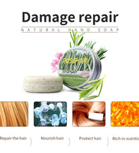 Rosemary shampoo soap without silicone oil plant shampoo soap cleanses the scalp nourishes hair controls oil - BlissFully