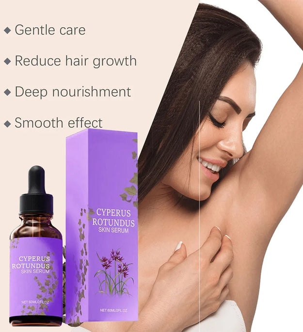 Hair Removal Serum Removal Essence Reduce Armpit Arms Body Hair Inhibitor Shrink Pores Smooth Skin Care Serum Body Cream Care