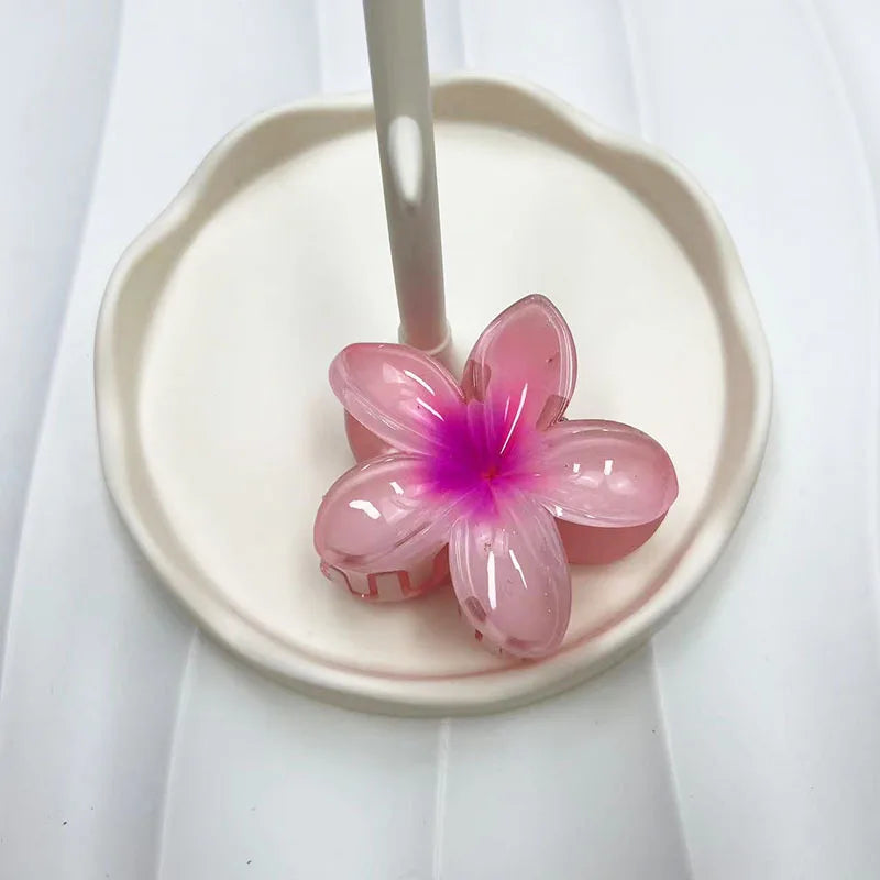 Large Flower Claw Clips For Women Fashion Hair Claw Hair Clamps Girls Matte Hairpins Sweet Headwear Barrette Hair Accessories