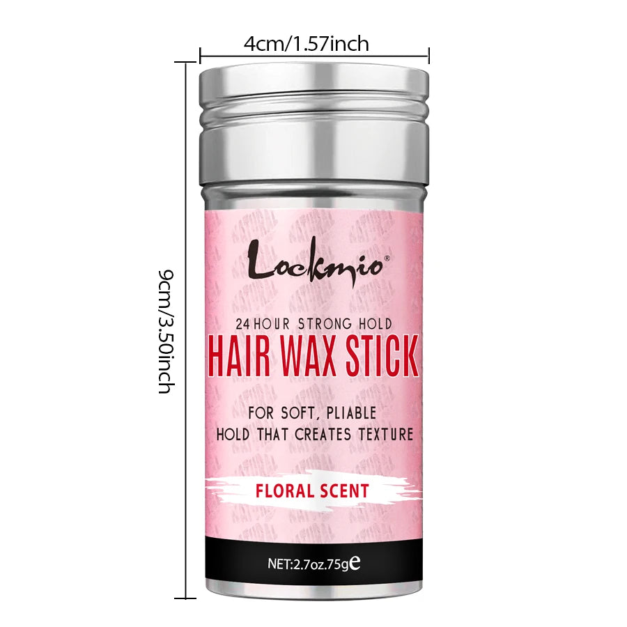 Professional Styling Wax for Women Anti-frizz Pomade Smoothing Broken Back Hair Mud Messy Hairs Control Wax Rod for Natural Wigs - BlissFully