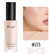 Liquid foundation naturally covers flaws without sticking powder, plain face cream, transparent foundation, conceals blemishes - BlissFully