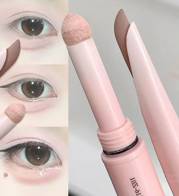 Double-end Lying Silkworm Eyeliner Pencil Diamond Glitter Matte Aegyosal Pen Brightening Cream Shadow Highligher Eye Makeup