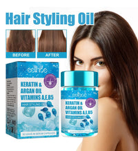 Magic Hair Vitamin Capsule Keratin Oil Fast Restore Hair Soft Smooth Shiny Deep Moisturizer Frizzy Dry Scalp Hair Care Products - BlissFully
