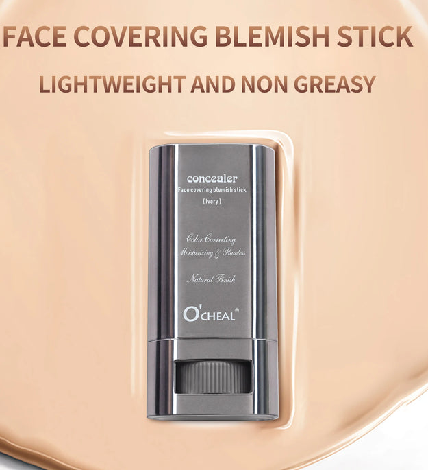 Ocheal Face Foundation Contour Stick Long-wear Lightweight Brighten Stick  Face Concealer Blemish Contouring Beauty Makeup