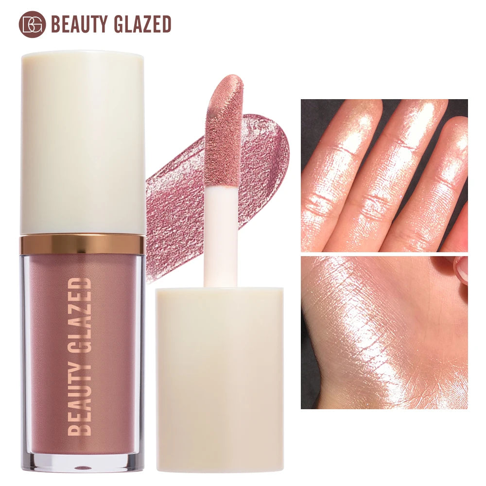 6 Color Face Liquid Highlighter Bronzer Contouring Highlight Fluid Makeup Face Shimmer Shine High Lighter Iluminador Maquillaje