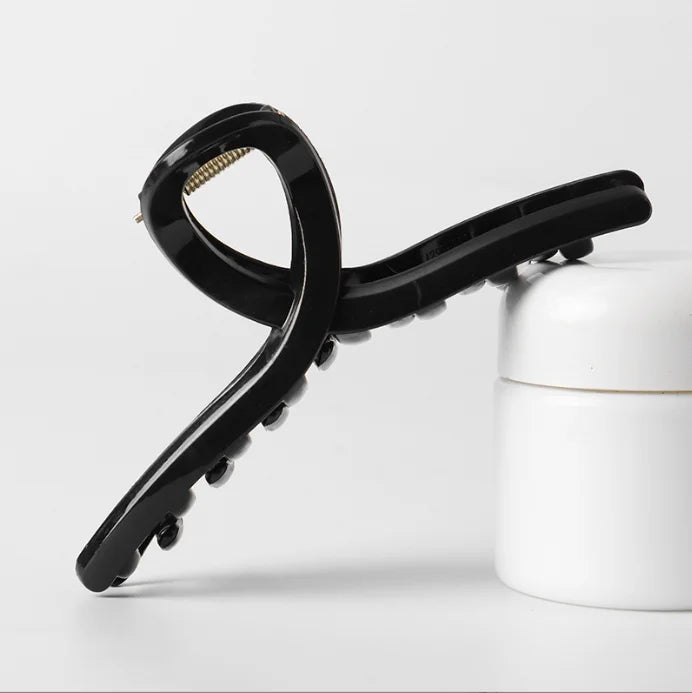 2/4Pcs Women Hair Claw Clip Cross Matte Hairpin Fashion Hairgrips Large Hair Claw Crab Clips Girls Korean Hair Accessories - BlissFully