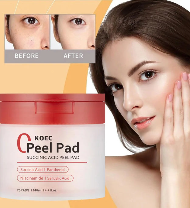 Amber Acne-removing Toner Cleansing Cotton Pads Acidic Panthenol Moisturizing Water Improves Acne Lightens Spots Facial Essence