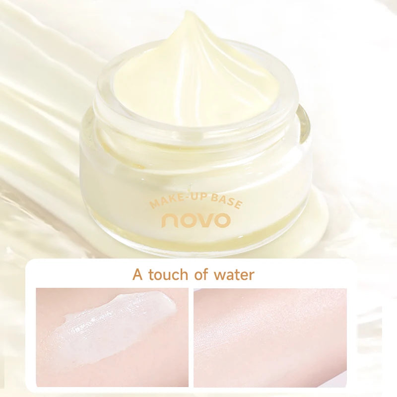 Hydrating Facial Primer Cream,Long-Lasting Smooth Base And Brightening, Non-Greasy,  Gentle & Oil Control Concealer