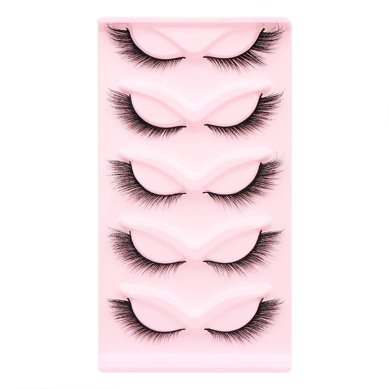 Eyelashes 5/10/16 Pairs 3D Faux Mink Lashes Natural False Eyelashes Reusable Dramatic Volume Lashes Makeup Eyelash Extension