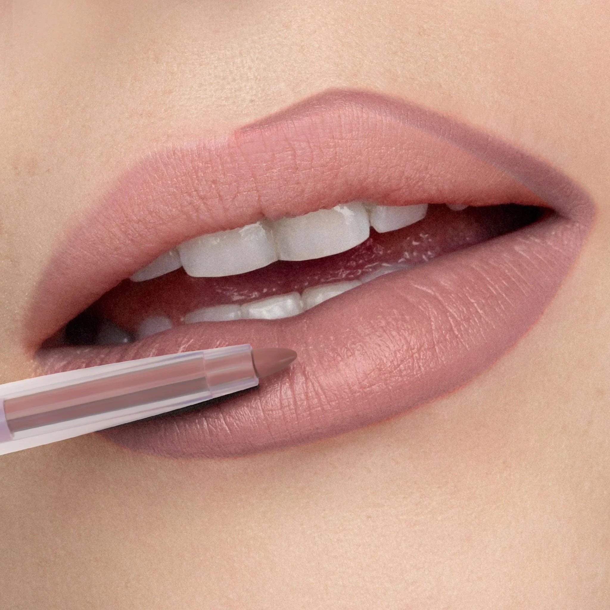 Nude Pink Purple Lip Liner Long Lasting Matte Lipstick Pencil Lips Outline Makeup Crayon Stick Lip Tint Line Cosmetic