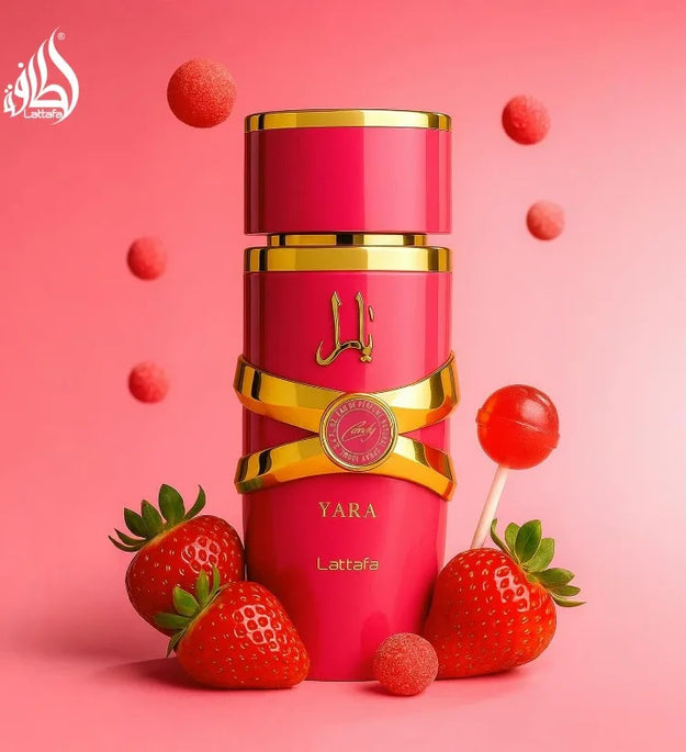 Lattafa Yara Candy Eau de Parfum Spray for Women 100ml Original Arab Perfumes Lasting Floral Fruity Fragrance Pheromone Perfume