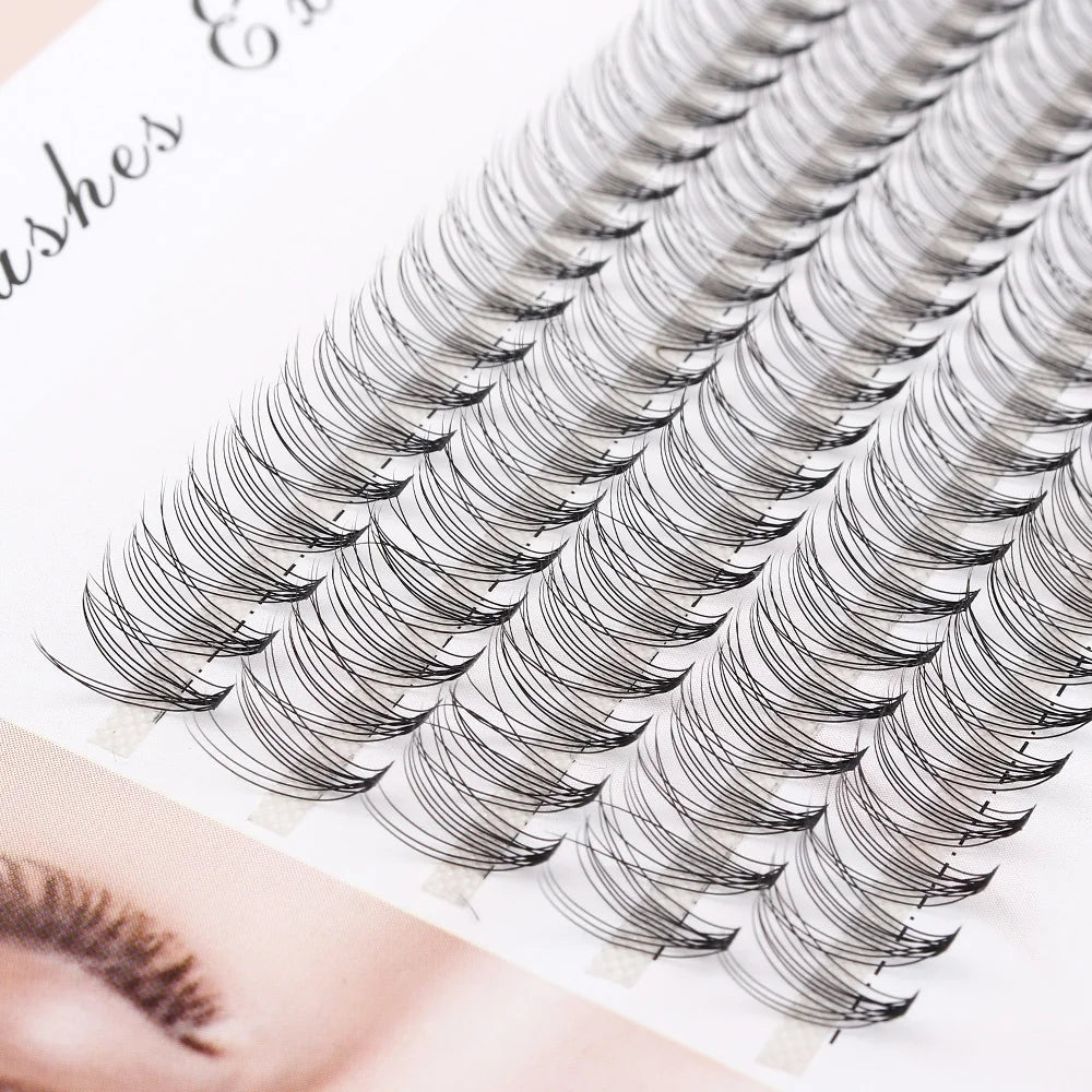 40/30D/20D/10D Mink Super Cluster Eyelash Extension Natural 3D Russian Volume Faux Eyelashes Individual Lashes Makeup Cilia Cili