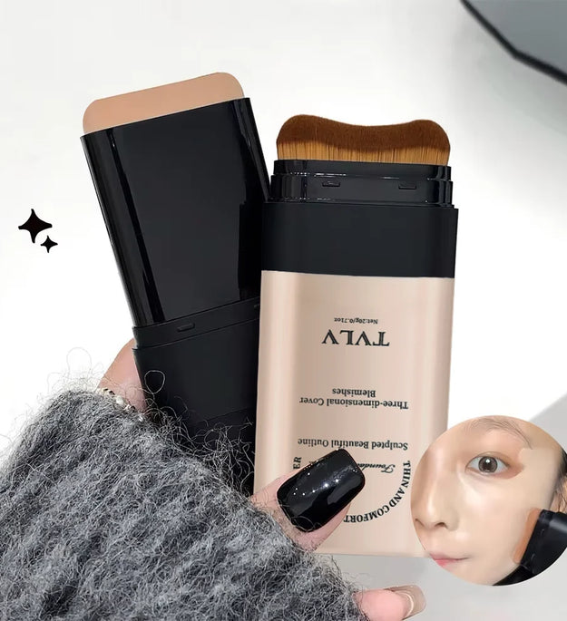 Hot Sale Lightweight Foundation Stick Long-Lasting Full Coverage Moisturizer Natural Finish Makeup Foundation Stick