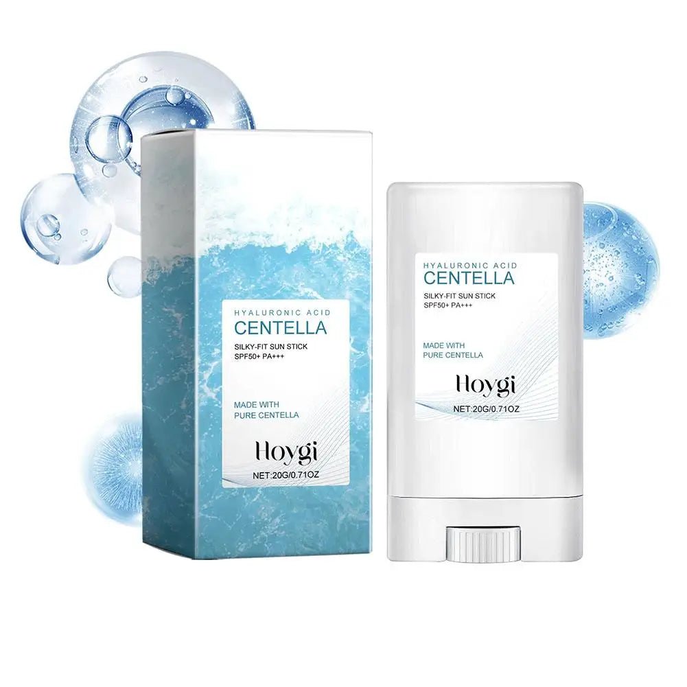 Hyaluronic Acid Face Serum Face Sunscreen Stick Refresh Sun Stick SPF50 PA Lightweight Sunscreen Stick Moisture Stick Sunscreen - BlissFully