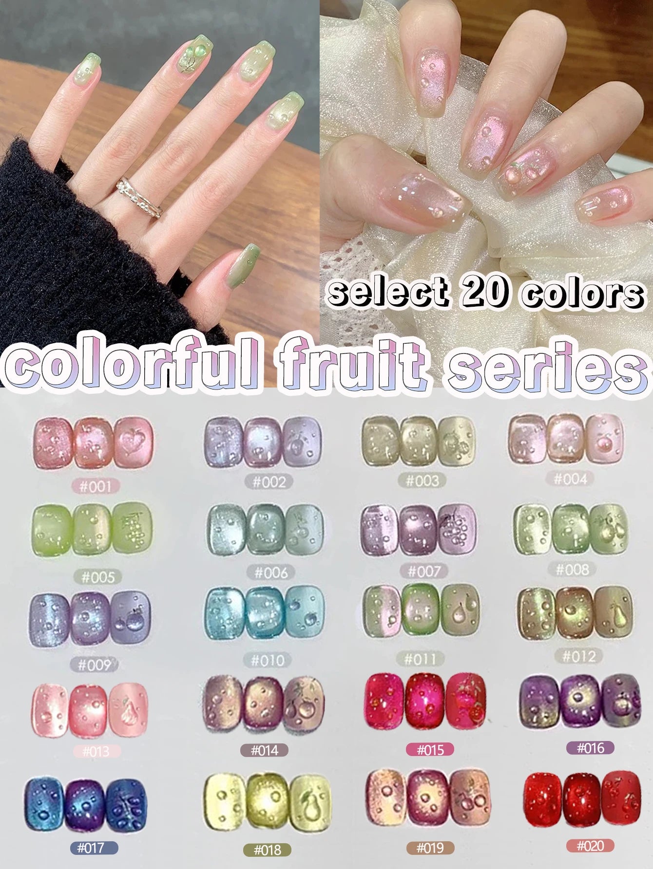 WS Black Glass Cat Magnetic Gel Nail Polish Punk Style Nail Art Manicure Varnis Semi Permanent Gel for Winter Nail Supplies