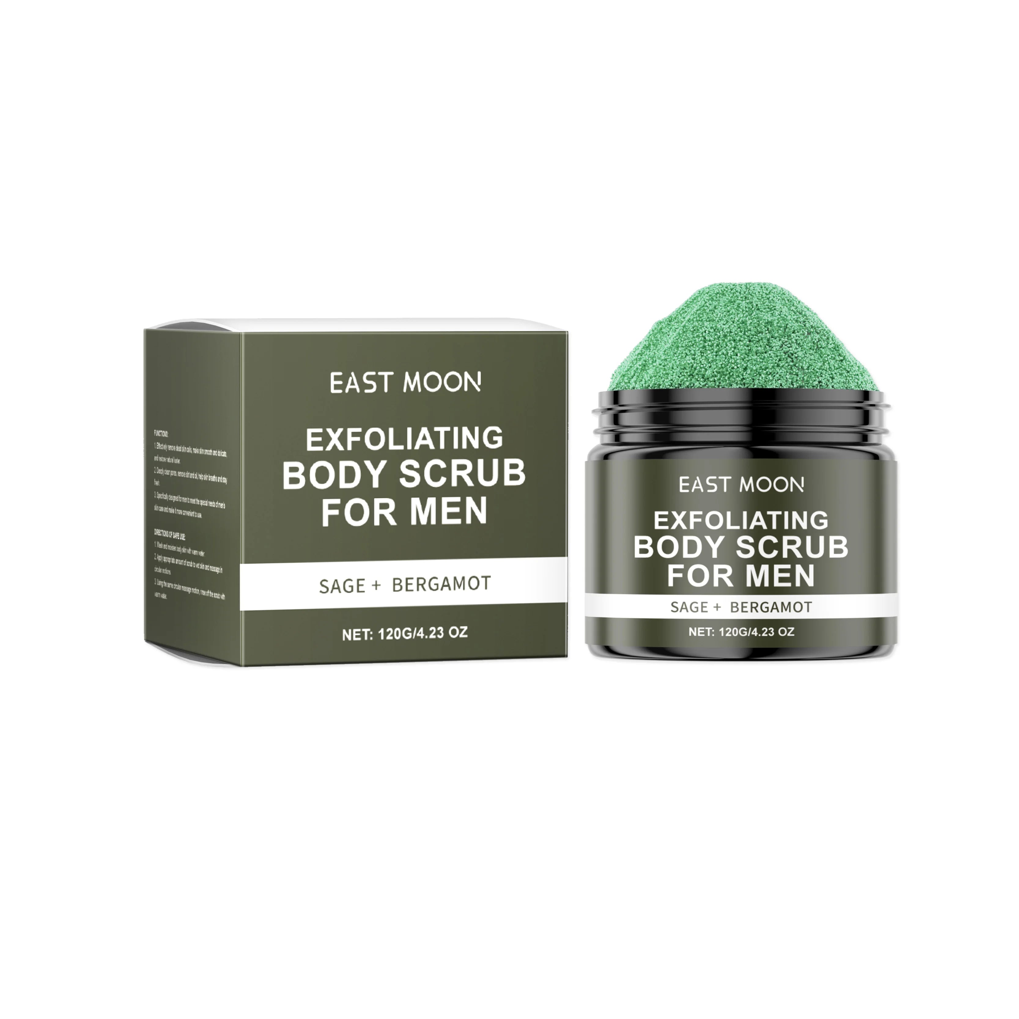 Caramel Sea Salt Body Scrub Exfoliates Dead Skin Cells Deeply Hydrates And Nourishes Cleanses Pores Men's Bath Scrub