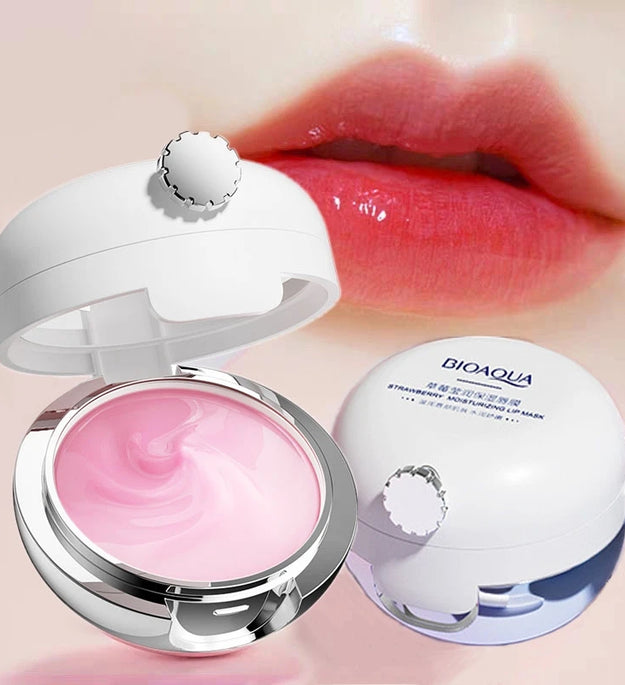 Lip Plumper Night Sleep Maintenance Moisturizing Lip Balm Flavor Nourish Relieve Dryness Reduce Fine Lines Protect Lip Care Mask