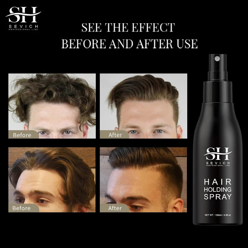 100ml SEVICH Hair Fiber Styling Hair Holding Spray New Style Hair Spray Thickening Mist for Men and Women - BlissFully