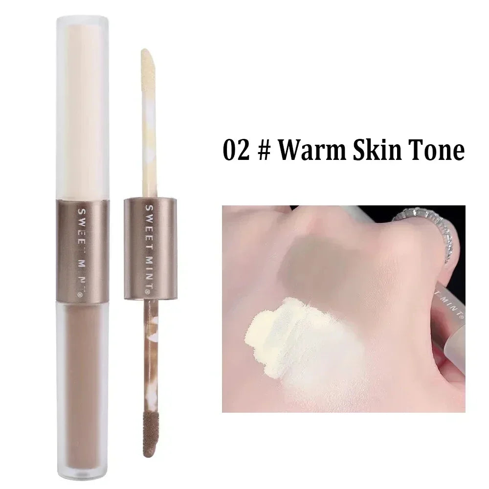Face Brighten Contouring Liquid Concealer Makeup Waterproof Nose Shadow Contour Lasting Natural Bronzer Highlighter Cosmetics