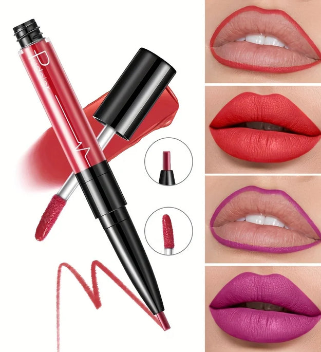 Ultra-Precise Waterproof Lip Liner - Lip Liners with High Pigment, Smooth, Sweatproof, Long-Lasting Wear for Perfect Lip Contour