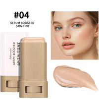 Skin Tint Stick Waterproof Nourishing Solid Tinted Serum Foundation Skin Tint Balm Face Tinted Face Contour Stick Makeup - BlissFully