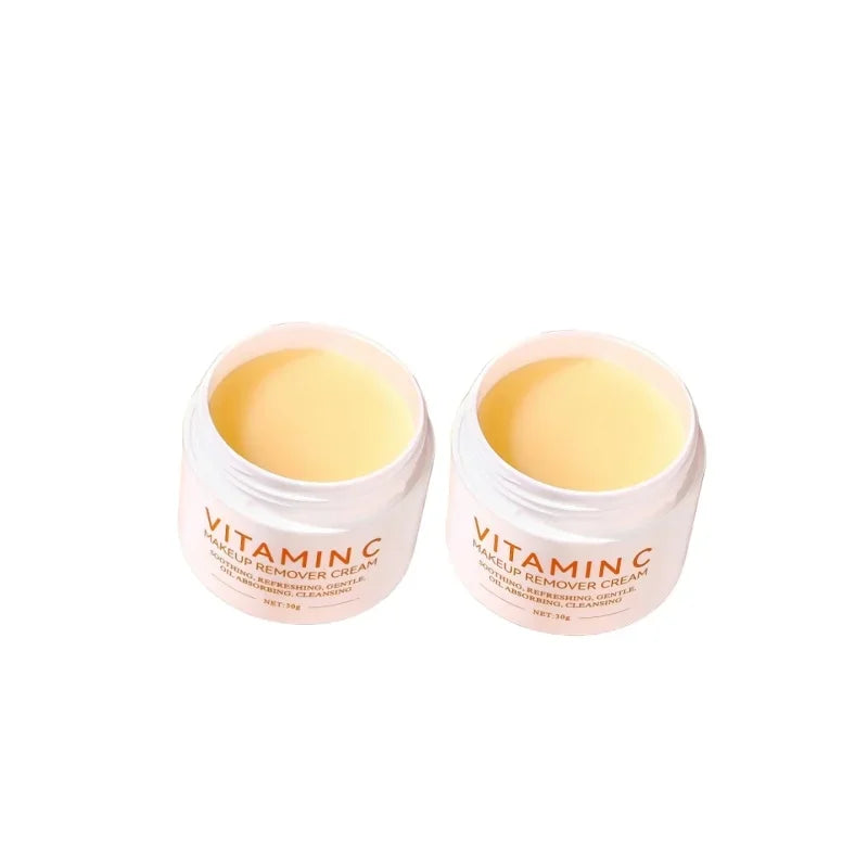 Vitamin C Multi-effect Cleansing Balm Gentle Cleansing And Makeup Removal Deep Cleaning Non-greasy Brighten Moisturize Nourish