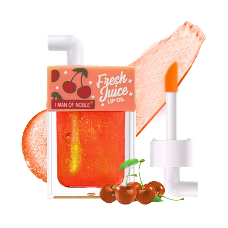 4-color rich fruit lip gloss lipstick lipbalm moisturizes and nourishes the lips, making them naturally shiny  Christmas gift