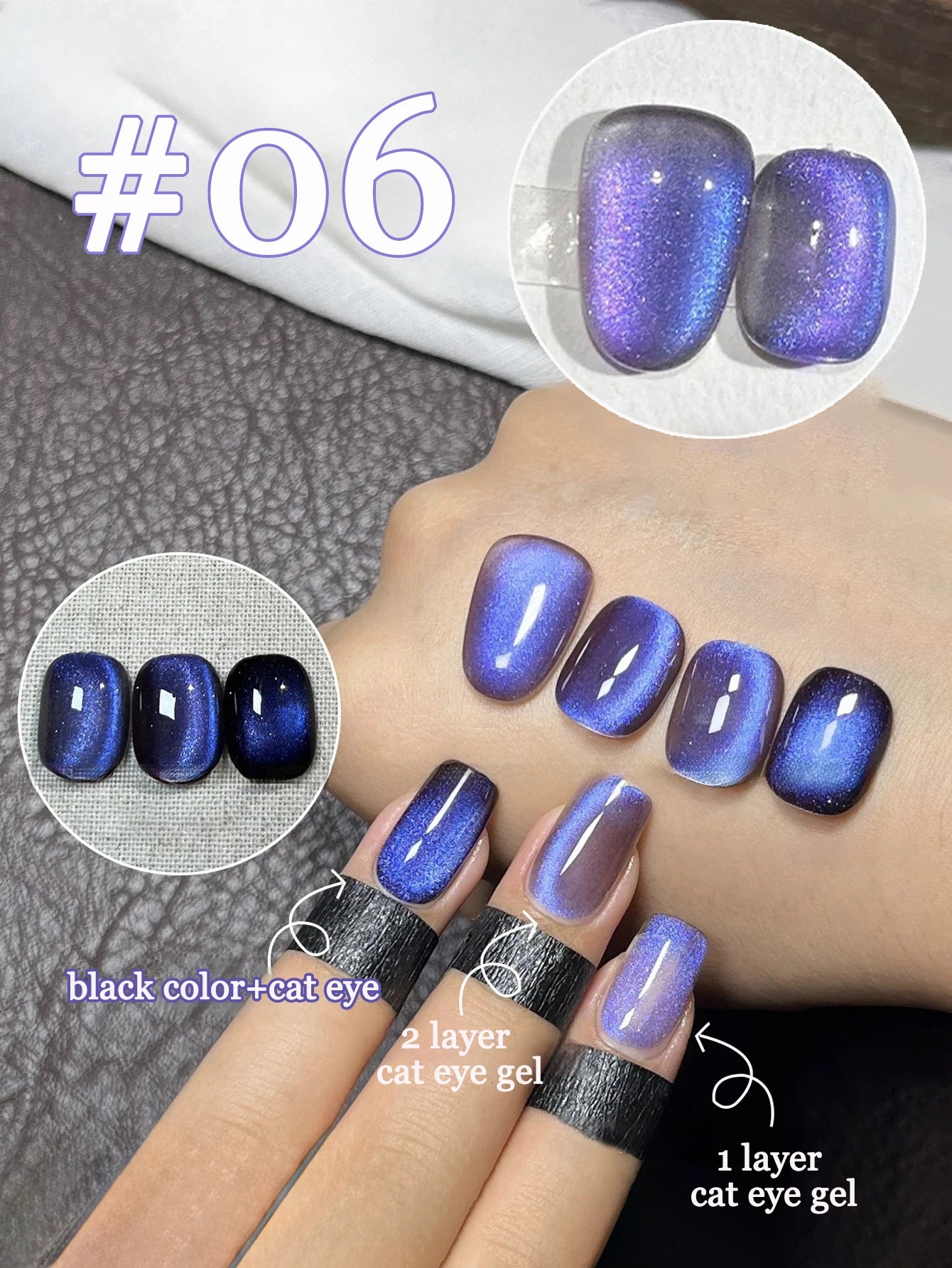 1-21pcs WS Japanese style Sparkling White Gel Nail Polish Fine Sparkling Pink Glitter Cat Eye Nail Gel Nail Art Home DIY