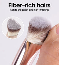 MAANGE Under Eye Concealer Makeup Brush Triangle Foundation Brush for Liquid Cream Blending Concealing Cosmetic Makeup Tools - BlissFully