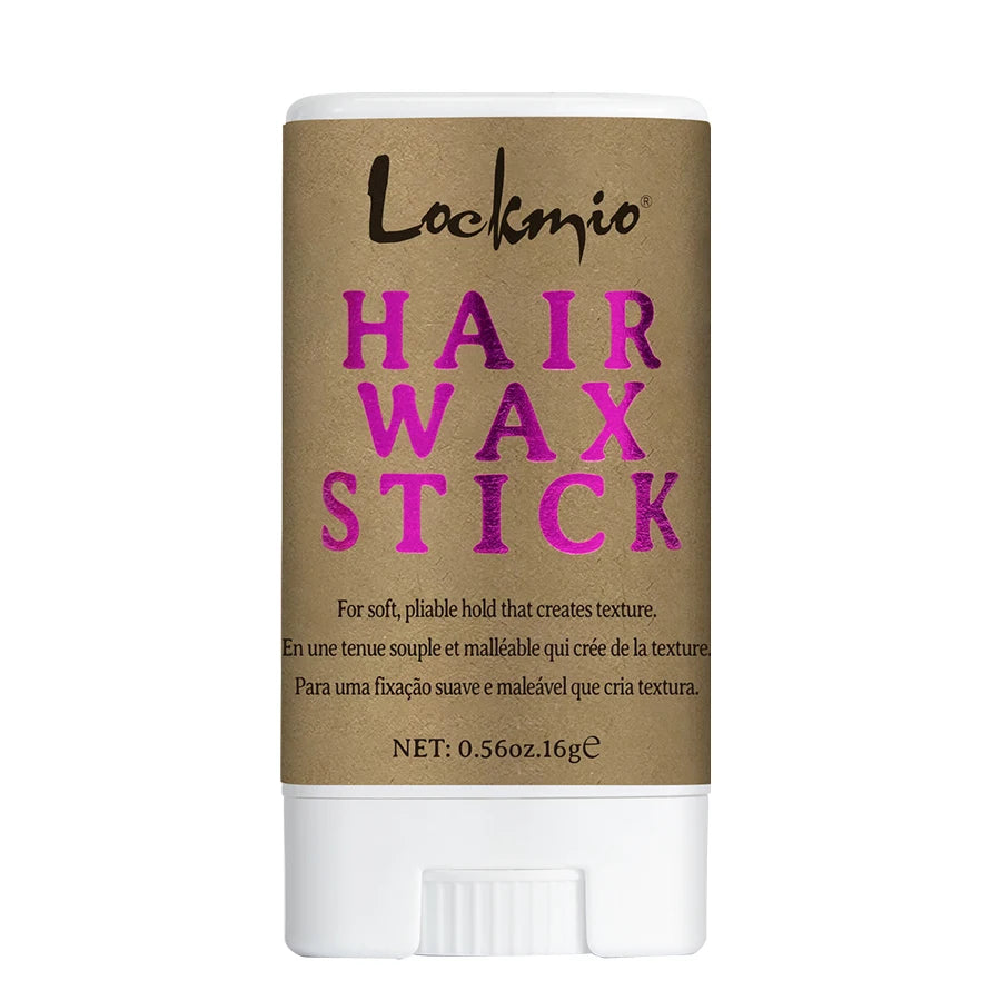 LOCKMIO Women Hair Wax Stick for Wigs Anti-frizz Flyaways Control Styling Wax Long-lasting Smooth Broken Back Hair Pomade Cream - BlissFully