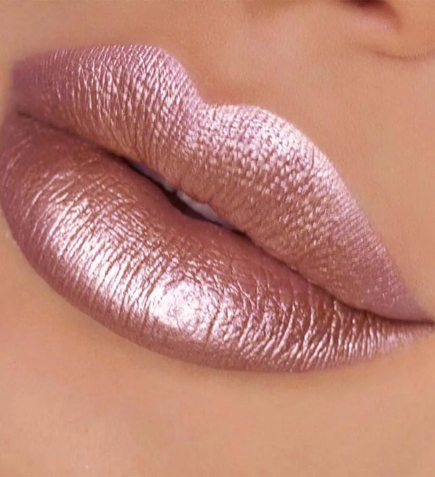 1PC  Metallic Lipstick Longlasting Glitter Lip Glaze  Waterproof Moisturize Red Luminous liptint Shimmer Shiny Lipgloss Makeup