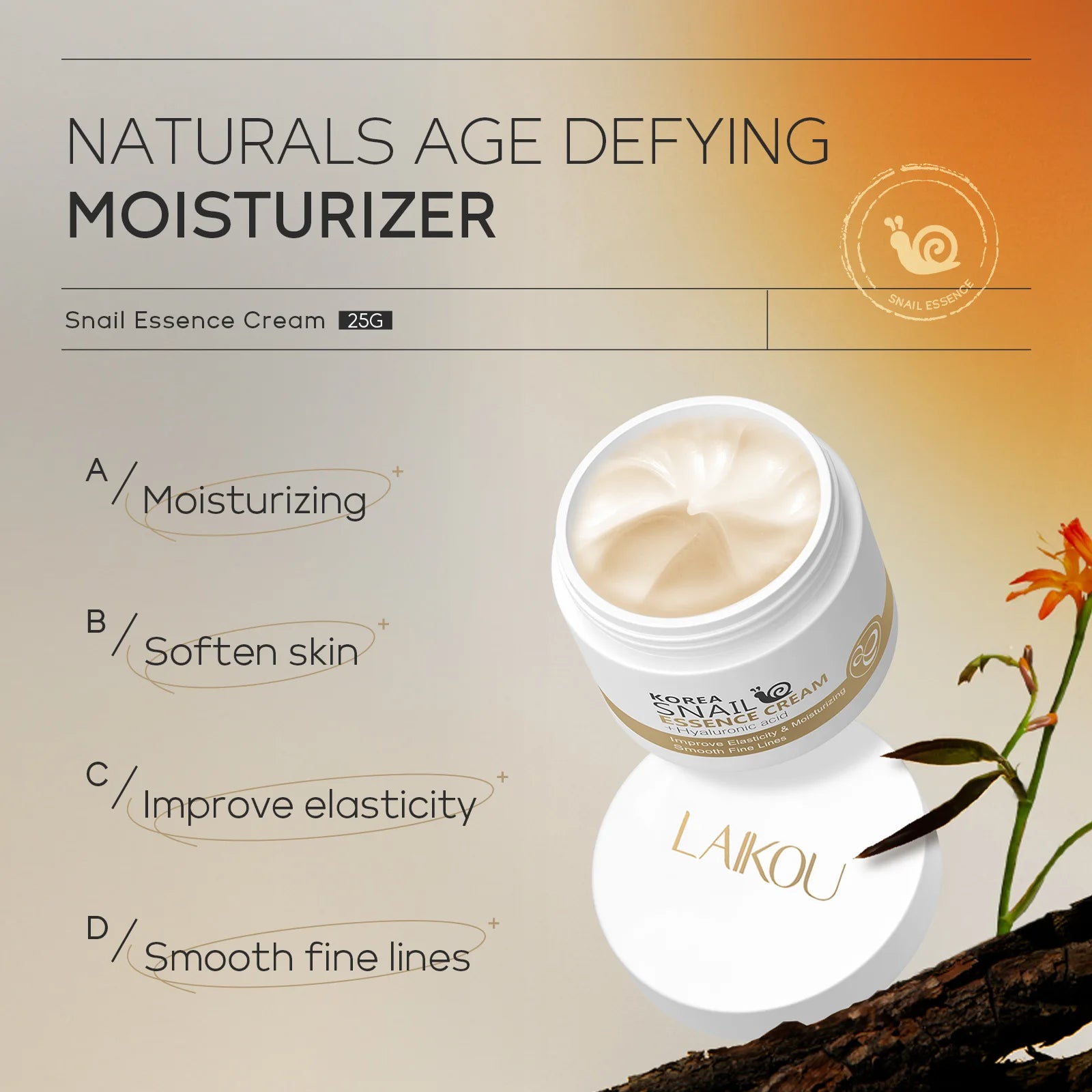 Snail Collagen Face Cream Anti-aging Moisturizing Nourish Repair Face Damaged Lift Firm Smooth Whitening Skin Care Day Cream - BlissFully