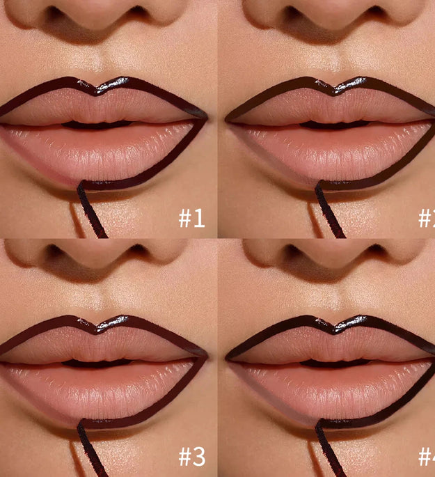 Lip Liner Pencil Peel Off Lip Stain Tattoo Long Wearing Matte Waterproof Smudge Proof Transfer Proof Lip Cosmetic For All Day