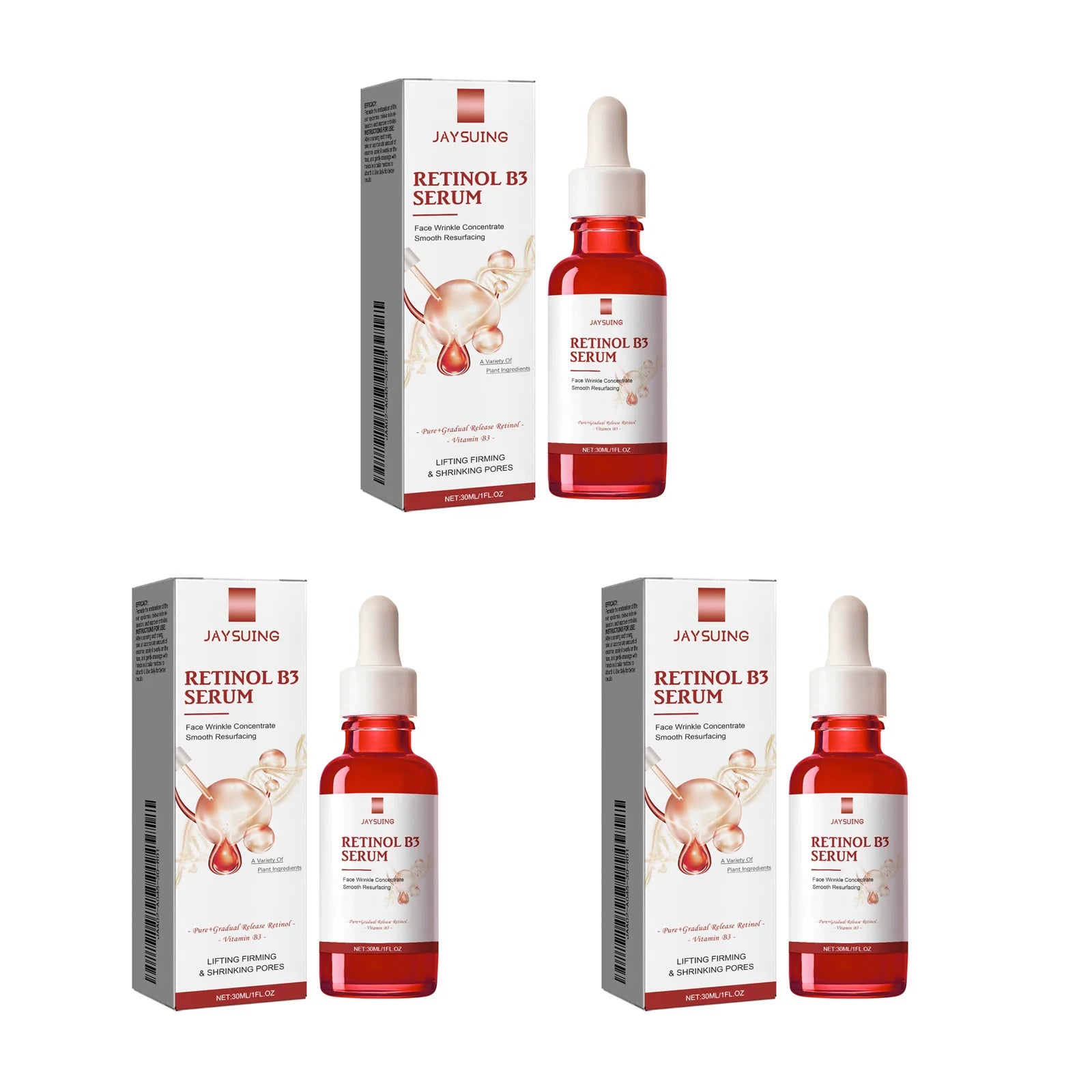 Retinol B3 Face Essence Deep Moisturizing Fade Fine Line Lifting Firming Repair Smooth Nourish Tighten Brighten Serum Skin Care - BlissFully