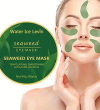 60pcs seaweed hyaluronic acid eye mask to remove dark circles collagen eye patch facial care products - BlissFully